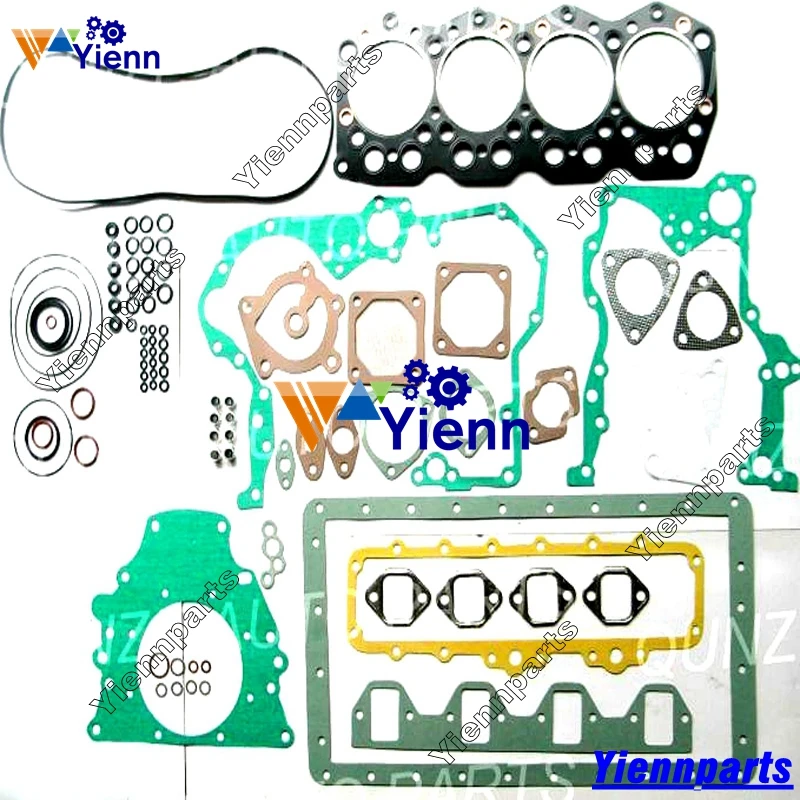 

For Mitsubishi S4K Full gasket kit 34494-01030 with Head gasket 34301-00704 For CAT E312C E315B E315C EXCAVATOR diesel engine