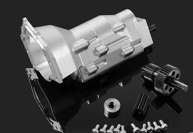 Trail Finder 2 R4 трансмиссия и V8 двигатель в сборе RC4DW TF2 может для 1/10 D90 D110 Rock Crarwler грузовик TRX4 рама SCX10 осевая