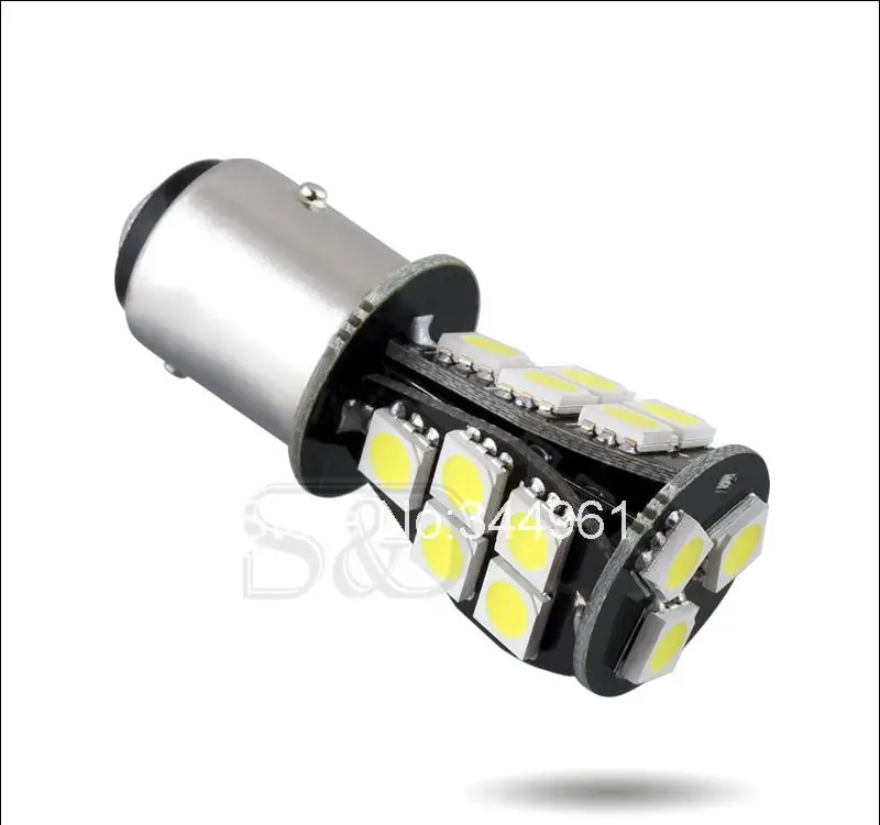 1157 BAY15D 18 SMD LED CANBUS Error Free светодиодный лампы p21/5 Вт Светодиодный ламп автомобиля задний стоп-сигнал светильник, футболка с принтом "автомобиль" светильник источник 12V D030