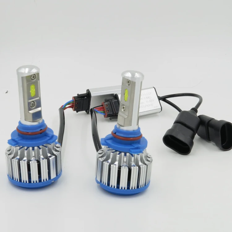 T1 turbo H7 H11 H8 H9 H10 9005 9006 plug & play светодиодный головной светильник комплект 7000LM canbus 12000