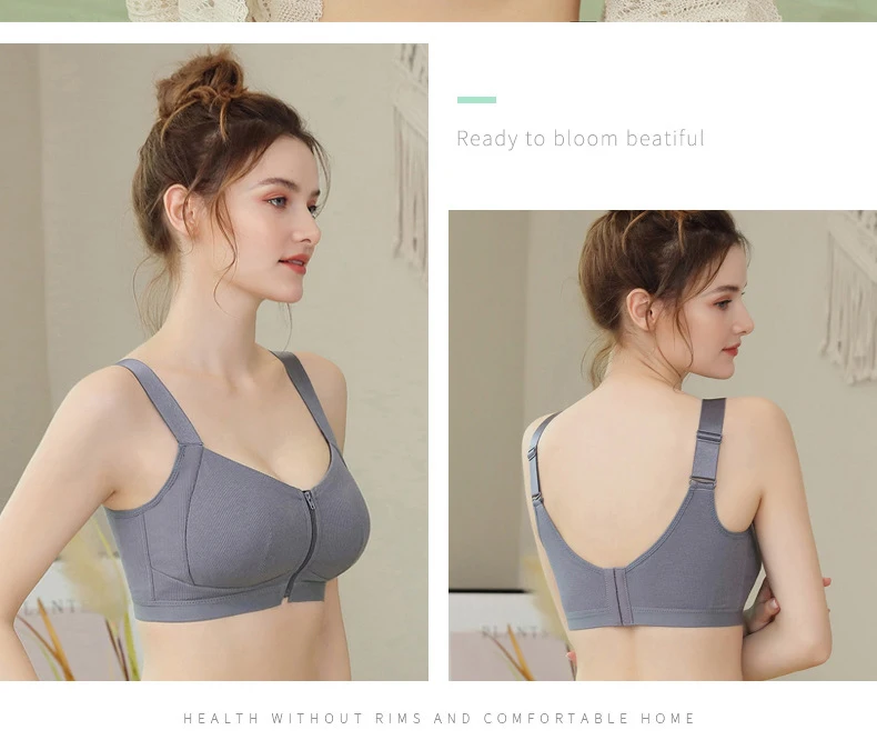 Женское нижнее белье летняя молния без ободков бюстгальтер для получения молока, чтобы собрать анти-провисание сексуальная красота обратно на бюстгальтере