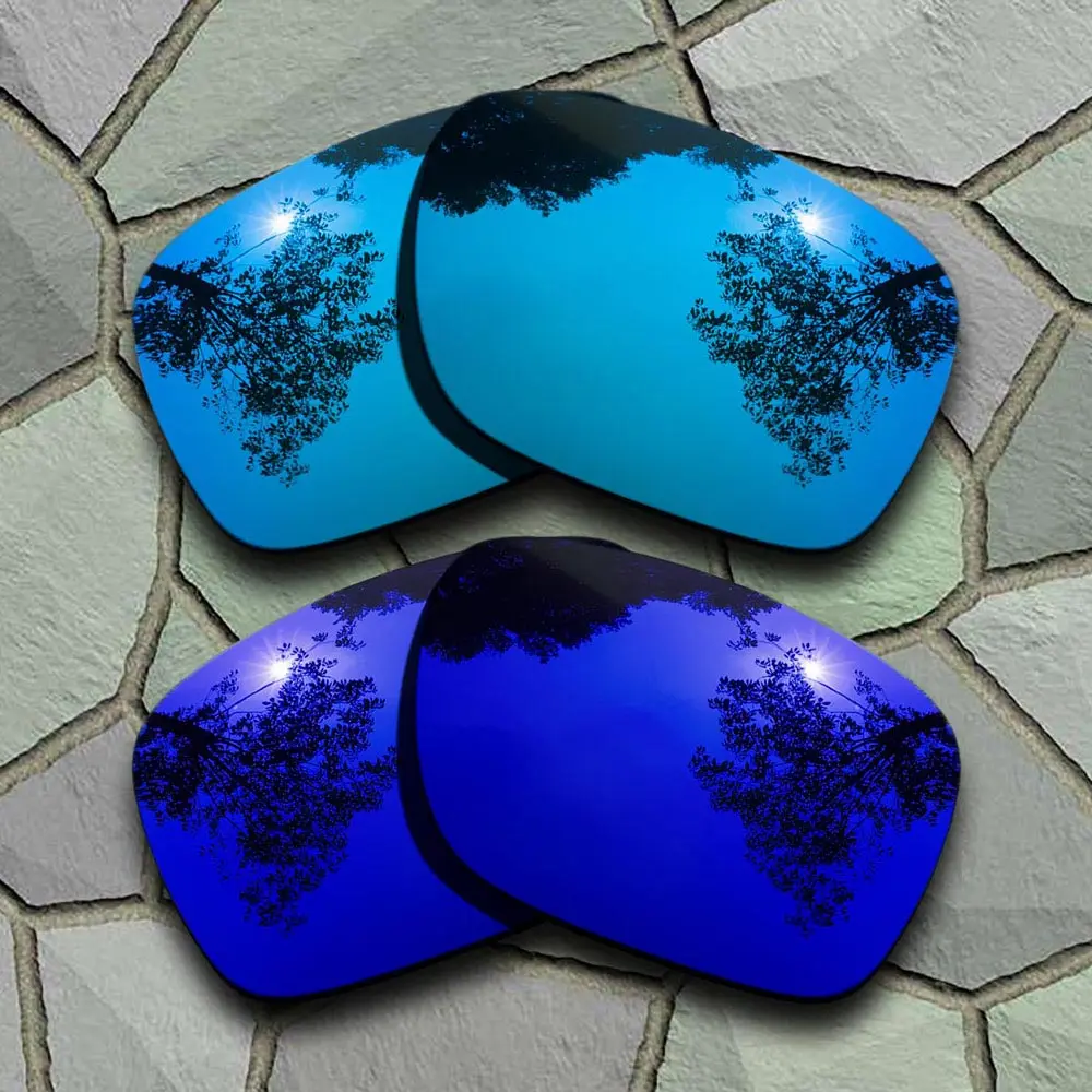 Sky Blue-Violet Blue Солнцезащитные очки, поляризованные, Сменные линзы для солнцезащитных очков, для солнцезащитных очков, uvared-varies - Цвет линз: Sky Blue-Violet Blue