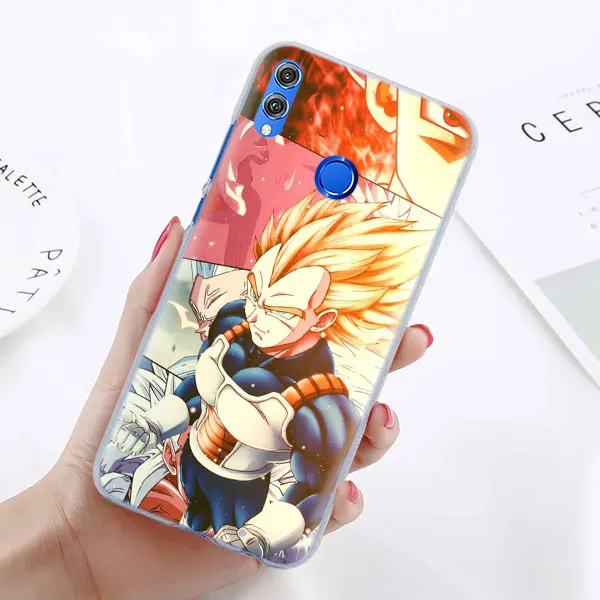 Goku Dragon Ball Z Супер сайян чехол для телефона для huawei Honor 8X 8A Pro 8C 8 S 9 10 Lite 20i Honor Play Y7 Y9 чехол Coque - Цвет: 05