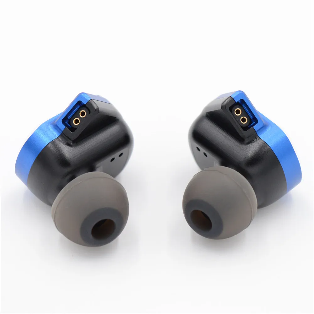 BQEYZ BQ3 In-Ear Moniter HiFi наушники алюминиевые металлические наушники-вкладыши корпус 0,78 мм сменный кабель