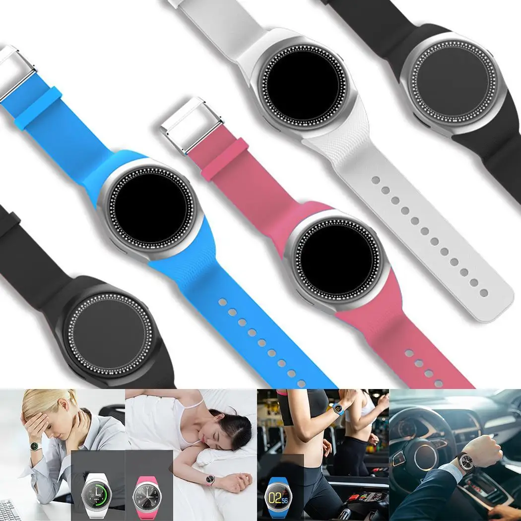 Водонепроницаемые Смарт часы с монитором сердечного ритма 1 22 дюйма IPS Sleep 3 0