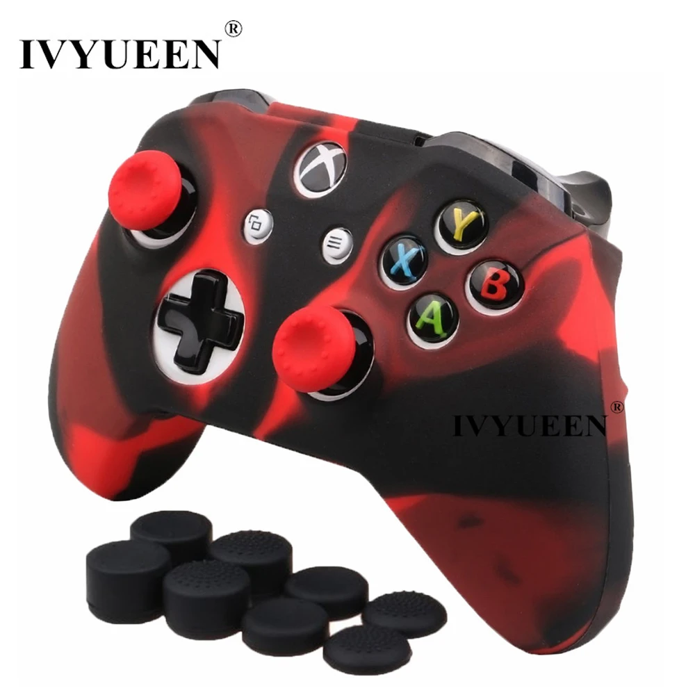 Защитный силиконовый чехол IVYUEEN для Xbox One X S тонкий защитный контроллера +