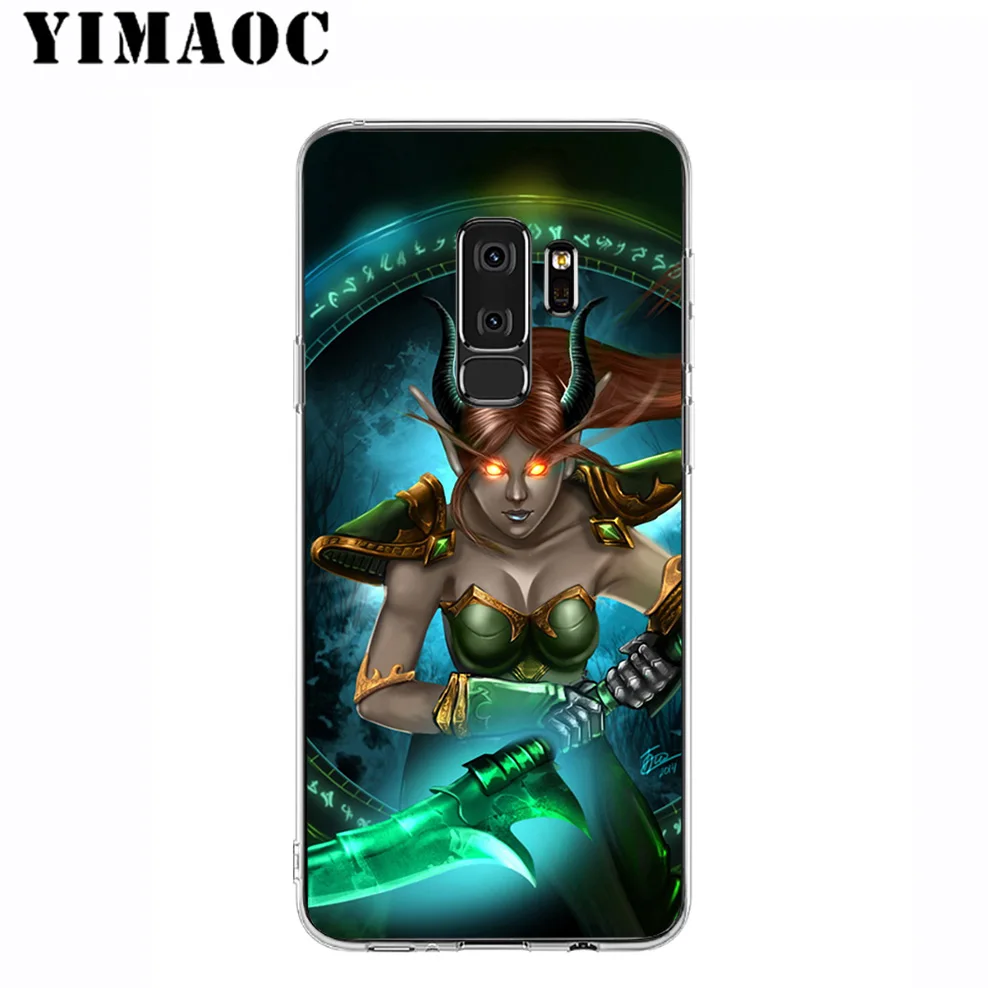 YIMAOC World of Warcraft Мягкий силиконовый чехол для samsung Galaxy S10 S10E S9 S8 Plus S7 S6 Edge &amp Note 9 8