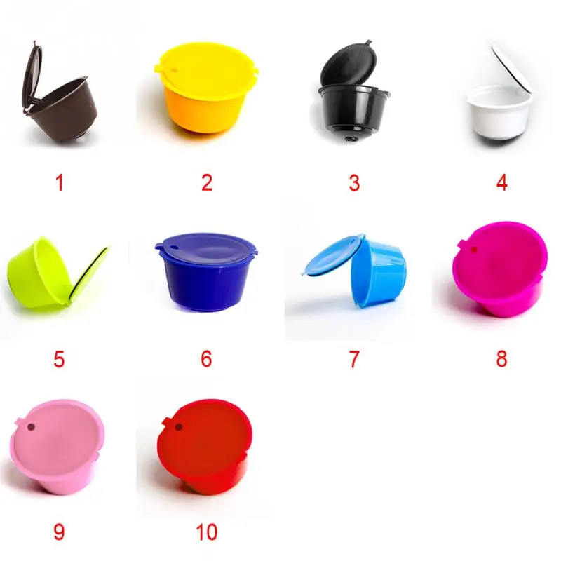 1 шт. многоразовые Пустые капсулы для кофе dolcegusto пластиковые 50*40 мм Dulce корзины