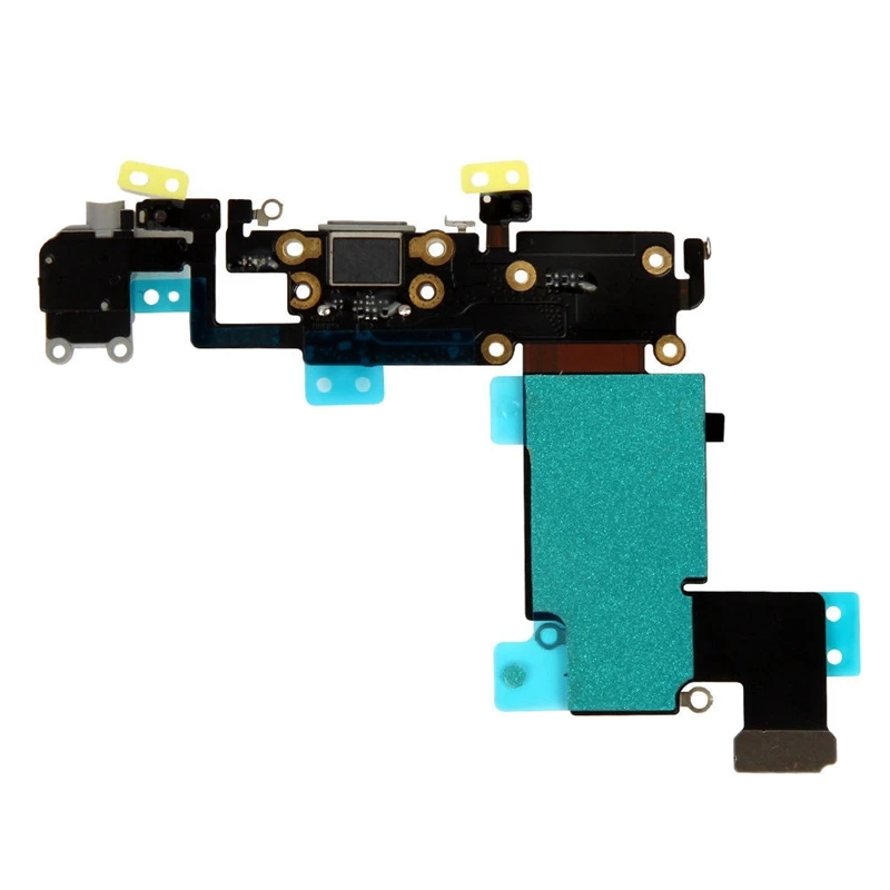Гибкий кабель для iPhone 6 6S Plus док станция с зарядным портом и usb разъемом наушников 4