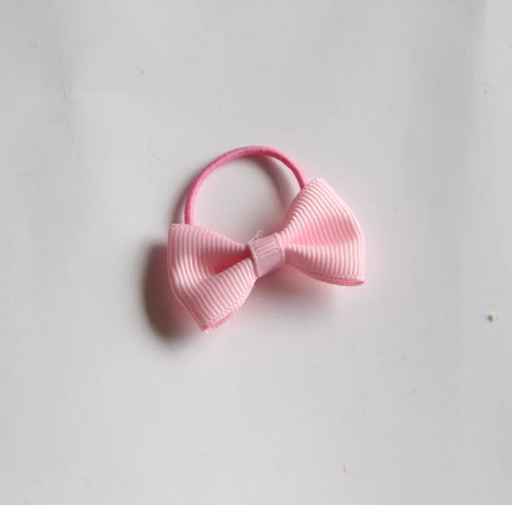 Foddsia 10 шт Девушки волос grosgrain ленты лук с эластичной для Детские аксессуары мини