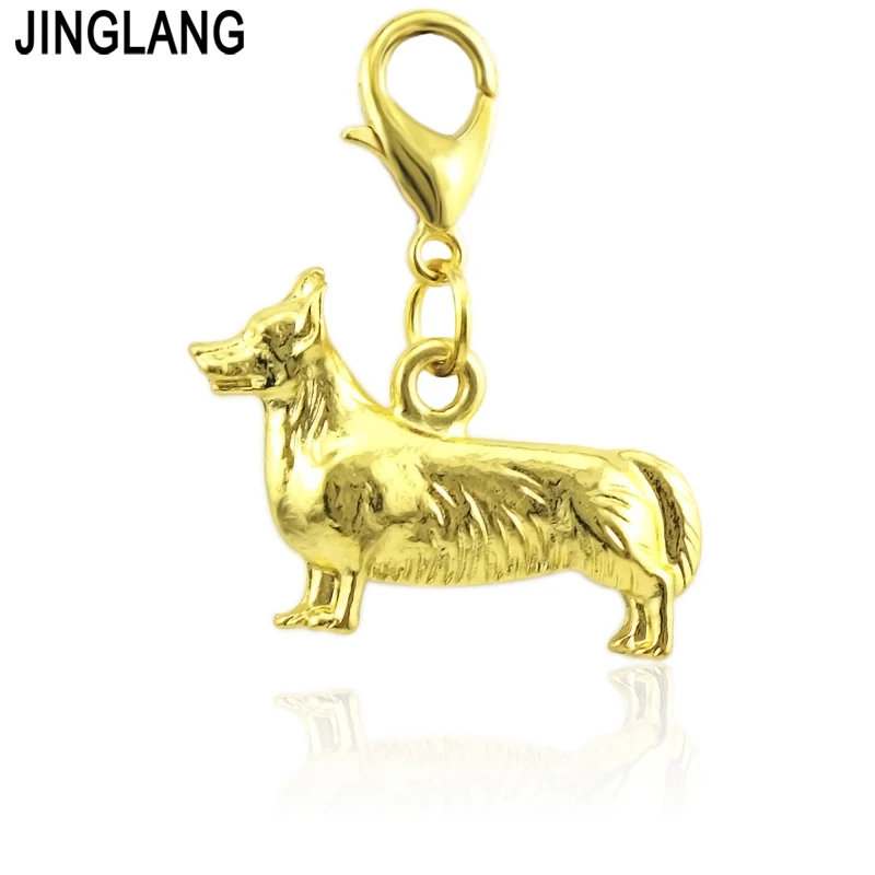 

JINGLANG модные подвески для собак из сплава металла для DIY животных Подвеска Ожерелье браслет для женщин 12 шт.