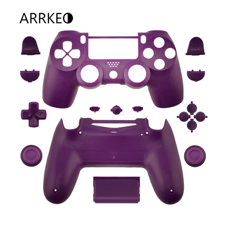 ARRKEO синий полный корпус и кнопки Mod комплект для Playstation 4 Slim PS4 Pro JDS 040 Dualshock
