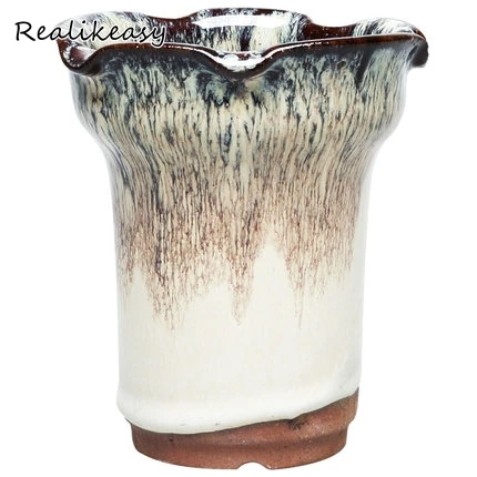 Mini Succulent Chinese Plant Pot Bonsai Fleshy Decorative Garden Creative Nursery Home Flower Pot Office Ceramics Planter LY477