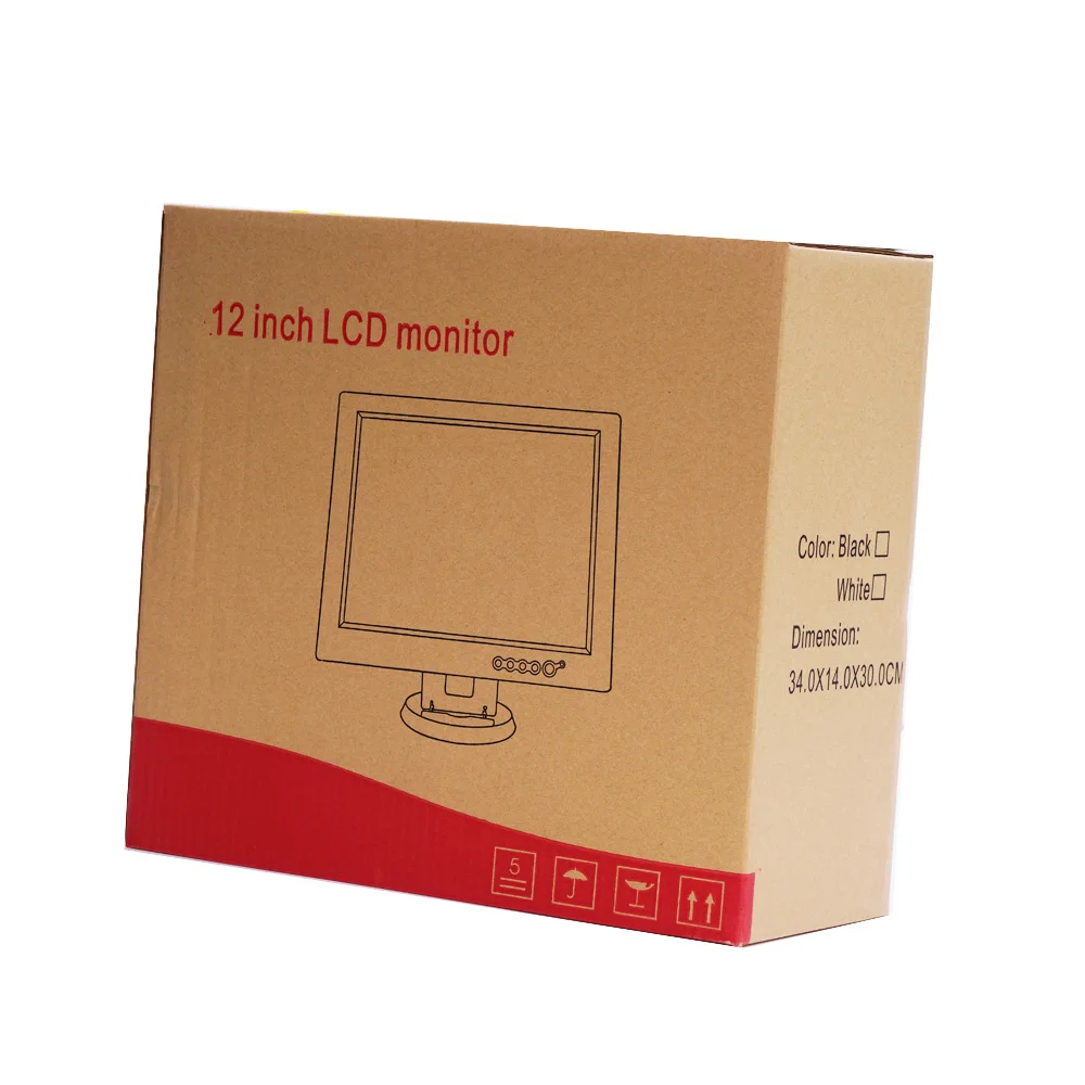

Cheap Price 12 Inch Screen Monitor Computer Display Monitor Vesa Stand POS Monitor