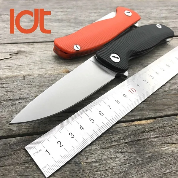 Black G10 Handle LDT медведь F95 складной Ножи 440 Лезвие G10 ручка тактические ножи для кемпинга, охоты, карманный на открытом воздухе Ножи выживания утлиты Инс - Цвет: Black G10 Handle