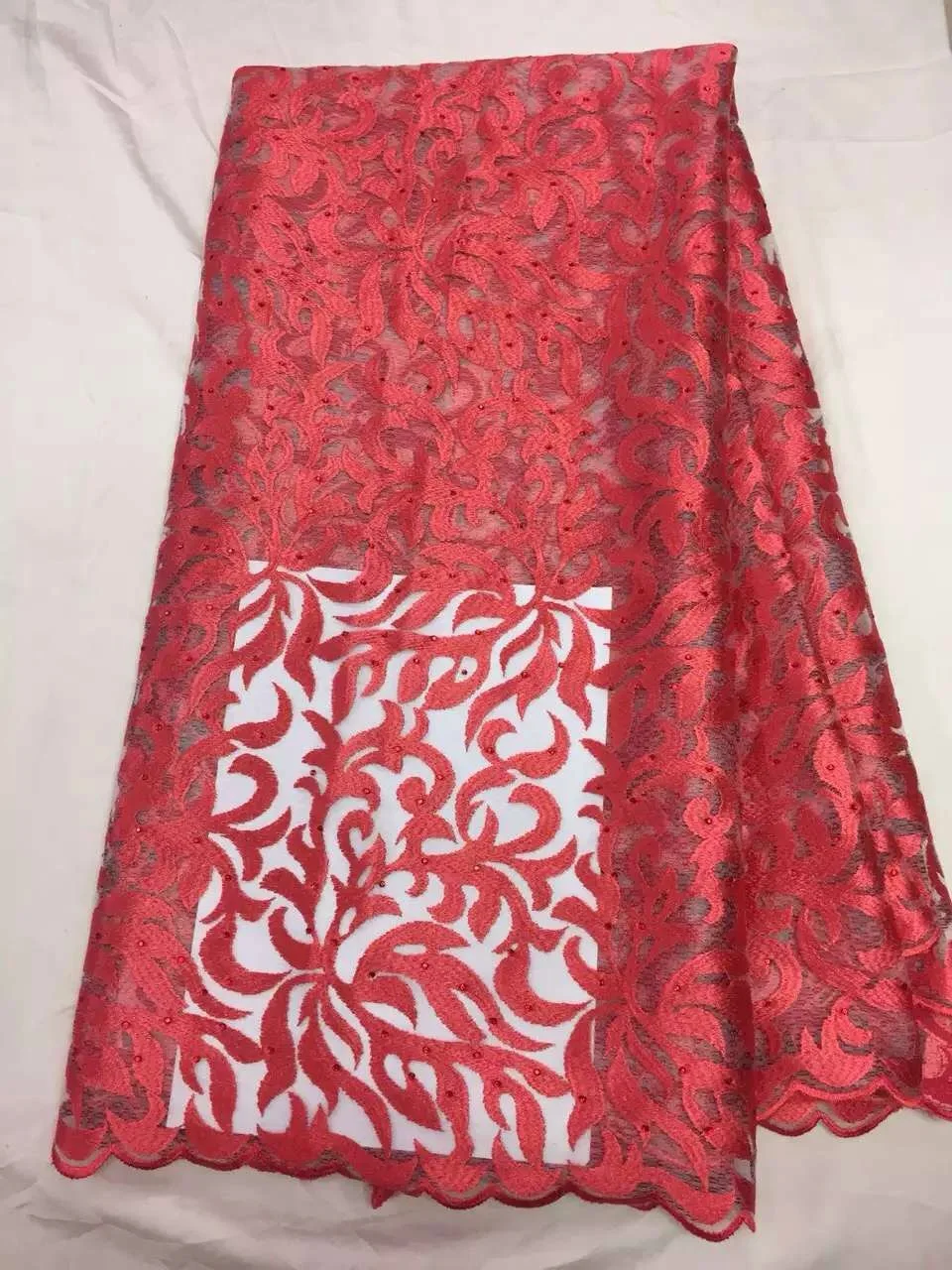 Велюр кружево / африканский велюр с бусины и камни свадьба украшение TS1992 | Дом сад