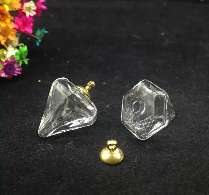 3 компл./лот прозрачный стеклянный глобус античная бронза/серебро/золото бусины