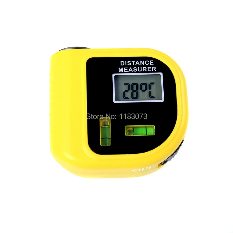 Мини Портативный дальномер электронный лазерный цифровой измеритель расстояния