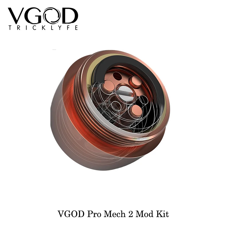 Оригинальная электронная сигарета VGOD Pro Mech 2 мод с элитным бак атомайзера RDA мл