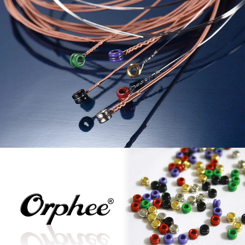 Orphee TX620-P 6 шт Акустическая струны народной гитары полный набор струн (.010-.047) Сталь