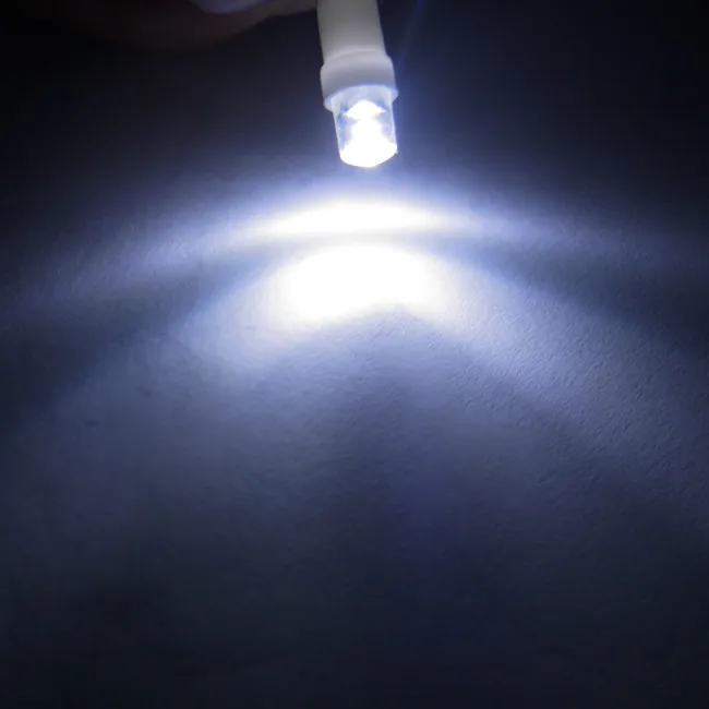 1 шт. T10 автомобиля Белый светодиодный 194 168 SMD W5W на танкетке с боковой светильник