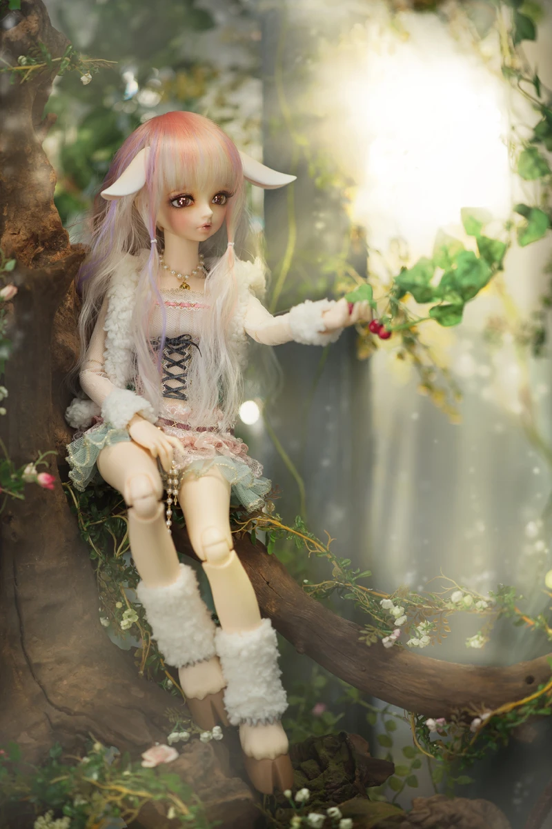 

Special offer RIN bjd doll sd doll 1/4 point girl baby joint doll doll optional open and close eyes