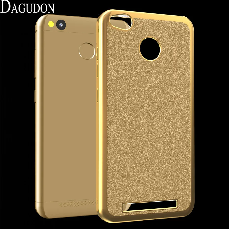 DAGUDON Phone cases for Xiaomi redmi 3S 3 pro S cover Bling Glitter Powder case Prime Pro |