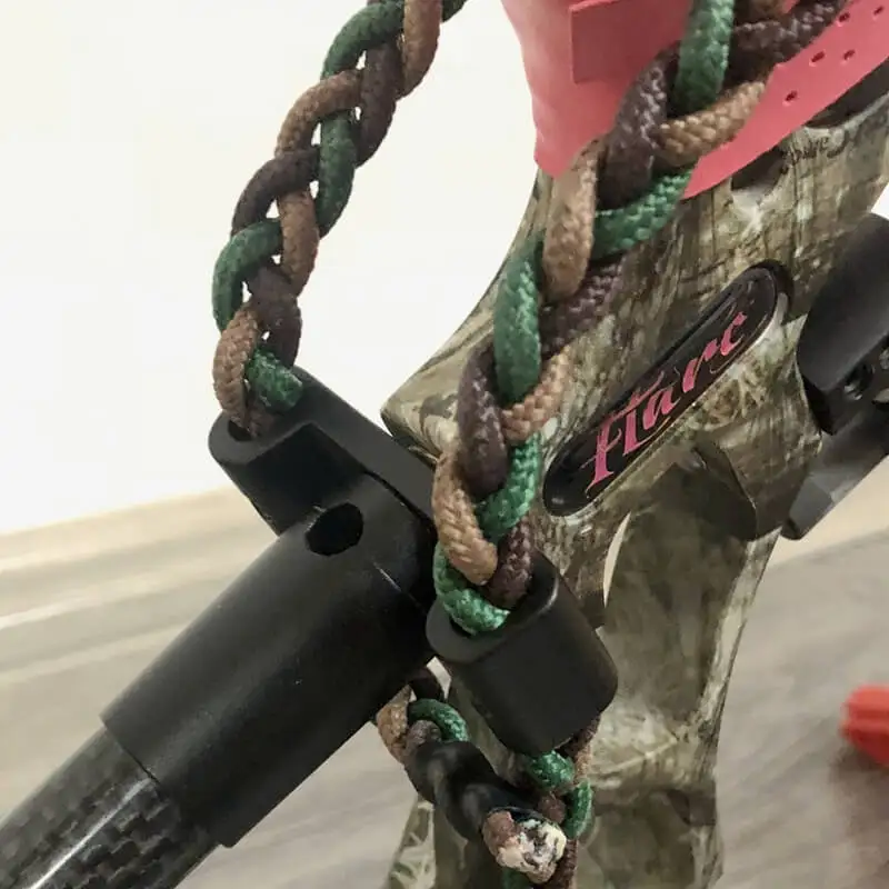 

Archery Compound Bow Wrist Sling Braided Cord Rope Adjustable Hunting Arrow Bow Shooting Strap Outdoor Handle Tool Aid