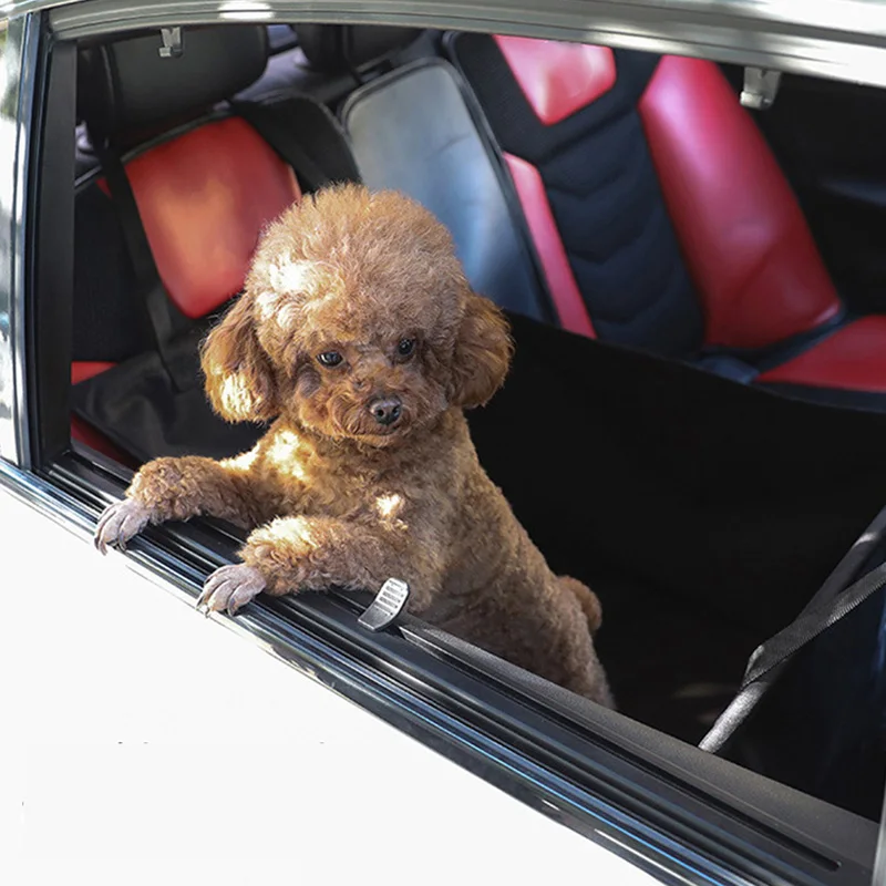 

Travel Pet Dog Carrier Bag Car Seat Cover Folding Hammock Cats Carrying Waterproof Safety Basket Organizer Accessories Supplies