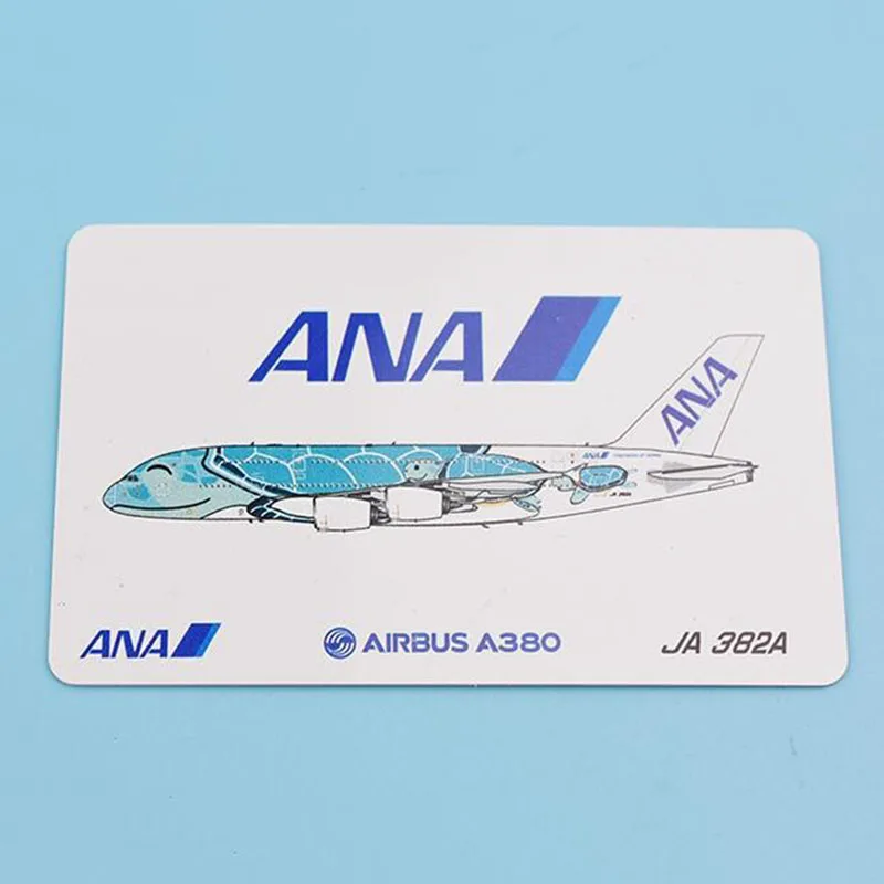 Модель самолета Аэробус A380 в масштабе 1:400 Коллекционная модель ANA Japan Airlines