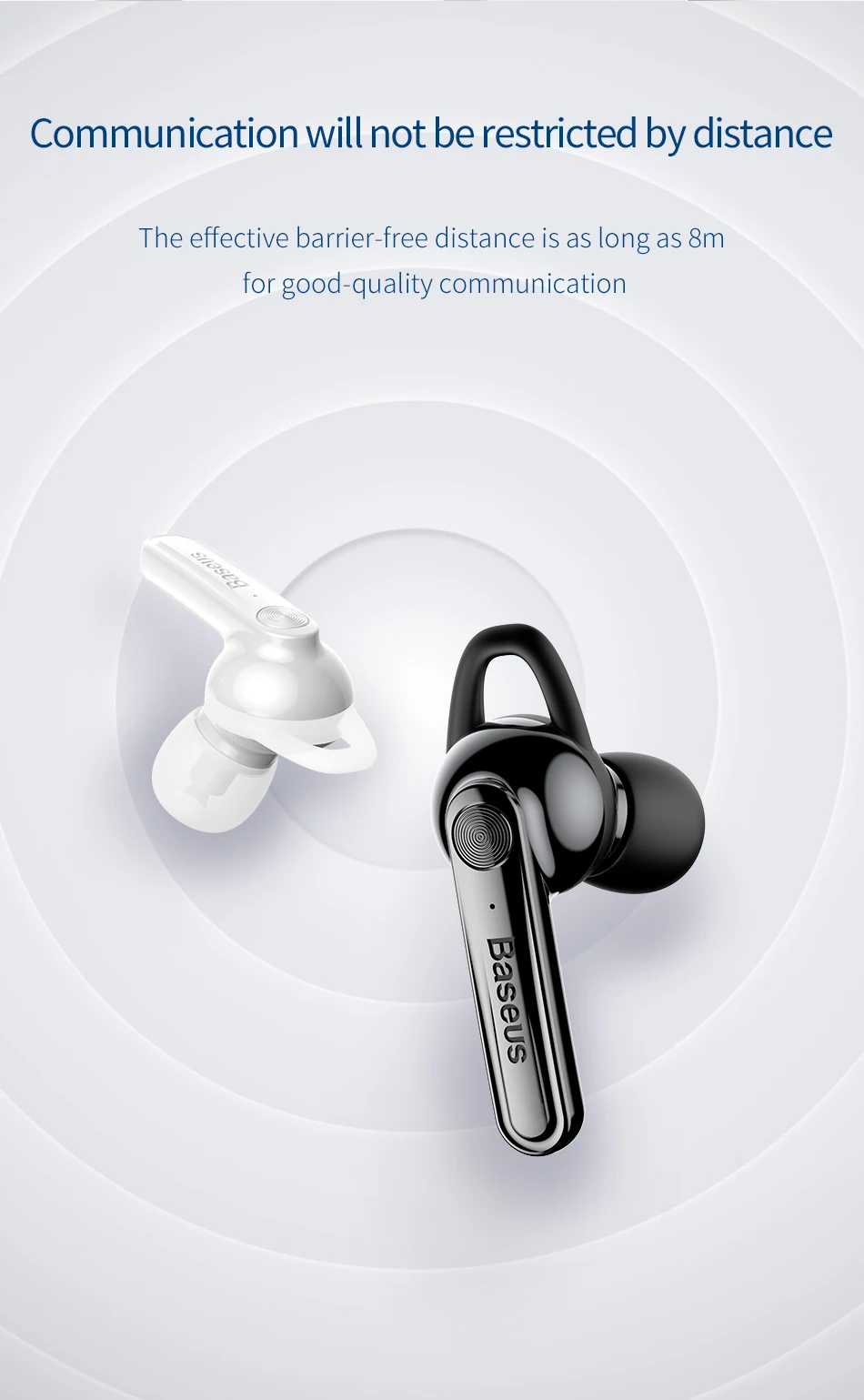 Baseus TWS Bluetooth наушники, беспроводная гарнитура, Магнитная Зарядка, стерео наушники, Handsfree Mini, настоящие беспроводные наушники для телефона
