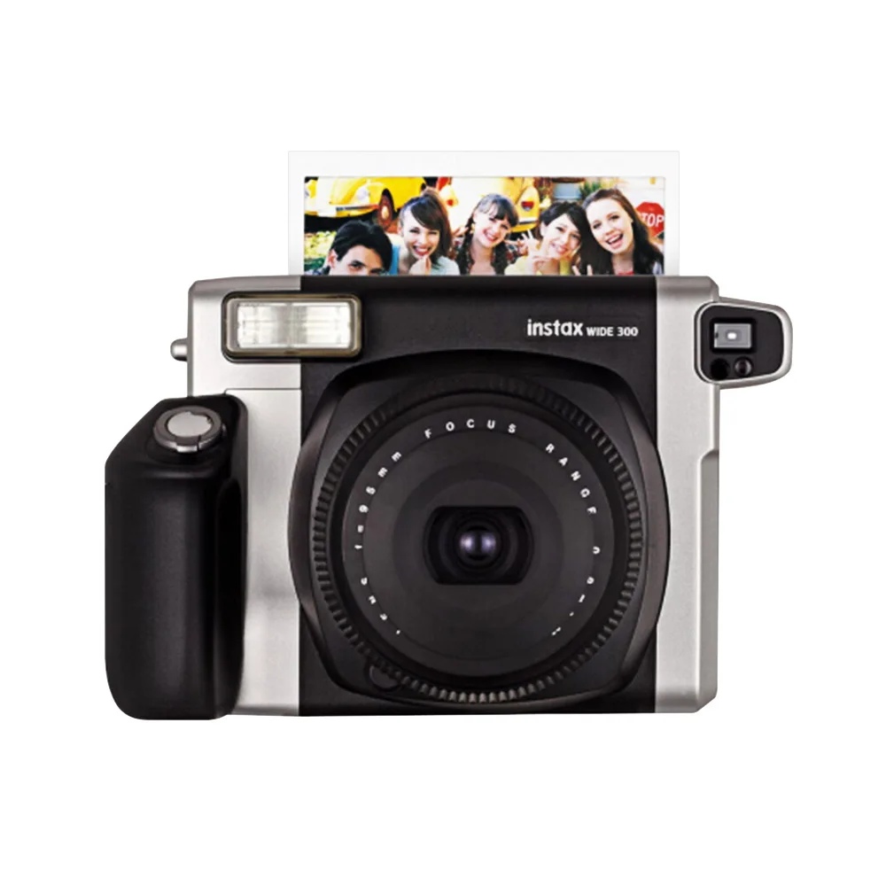 Фотокамера Fujifilm Instax WIDE300, Широкоформатная фотопленка с ремешком на запястье, 40 листов, 86x108 мм, пленка, рождественский подарок