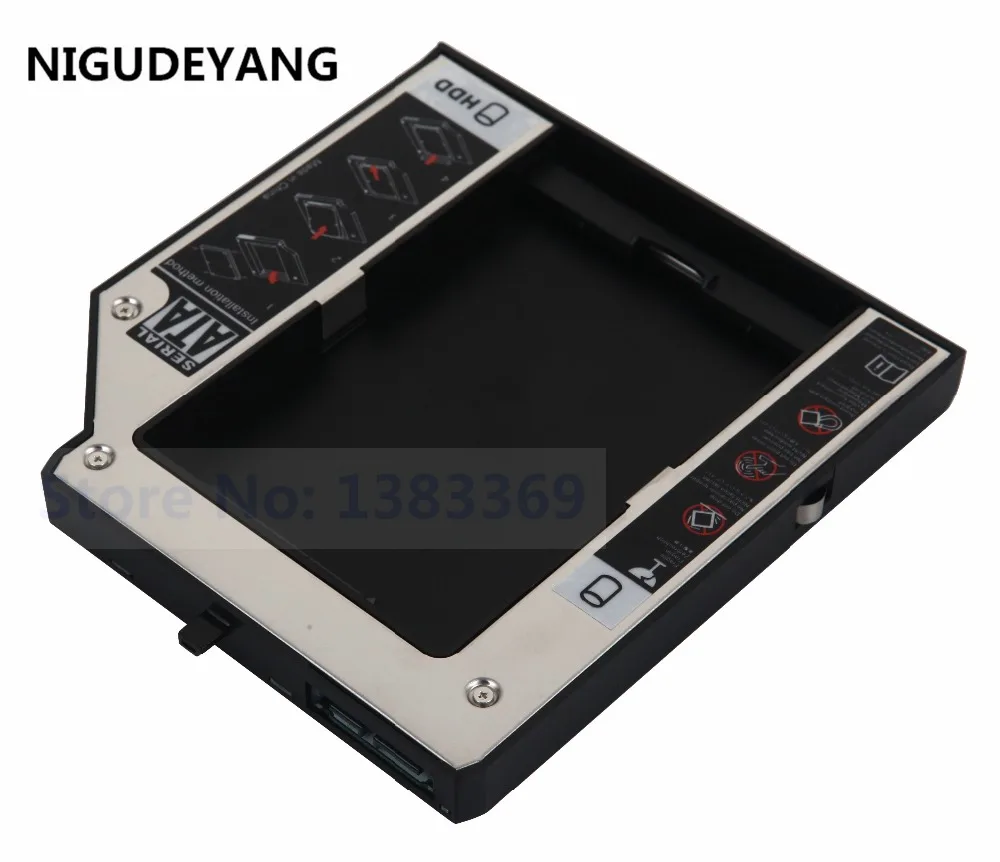 NIGUDEYANG 2nd SATA HDD SSD жесткий диск Caddy адаптер для IBM lenovo ThinkPad W510 W520 W530