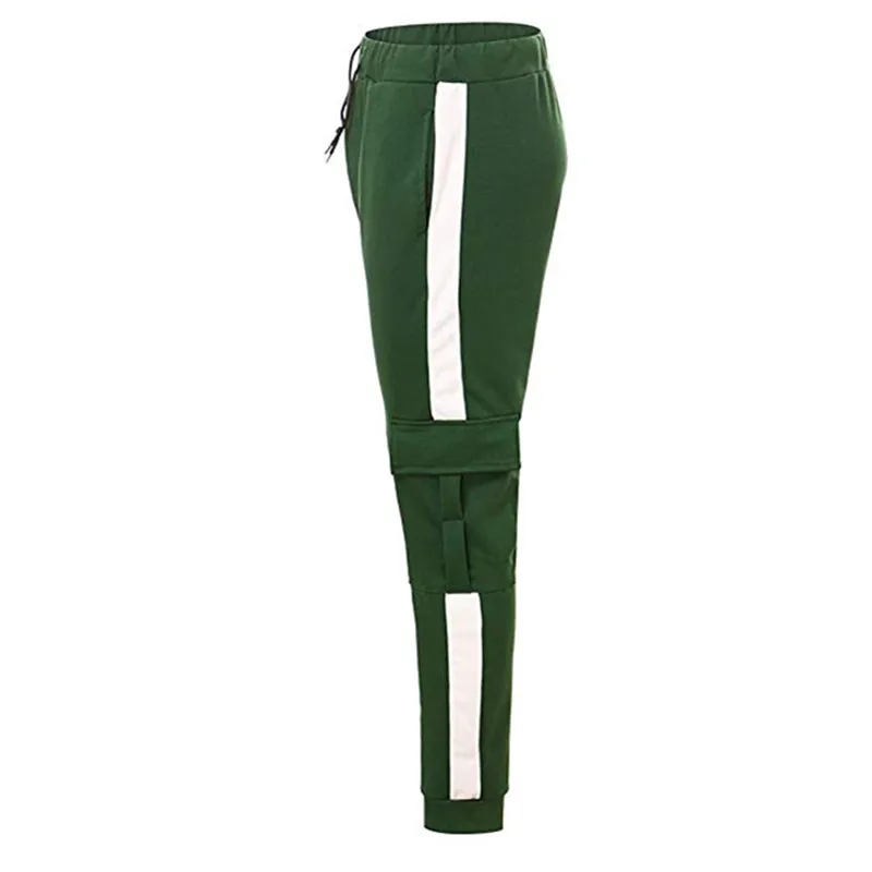 

Men's sports pants with slip-on pocket at the foot Male jogger men Casual pants