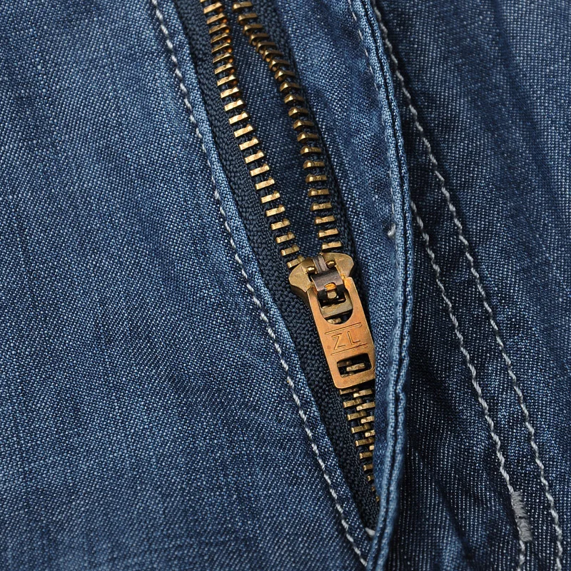 Мужские прямые джинсы IEMUH повседневные однотонные длинные брюки размеры 28-48 |