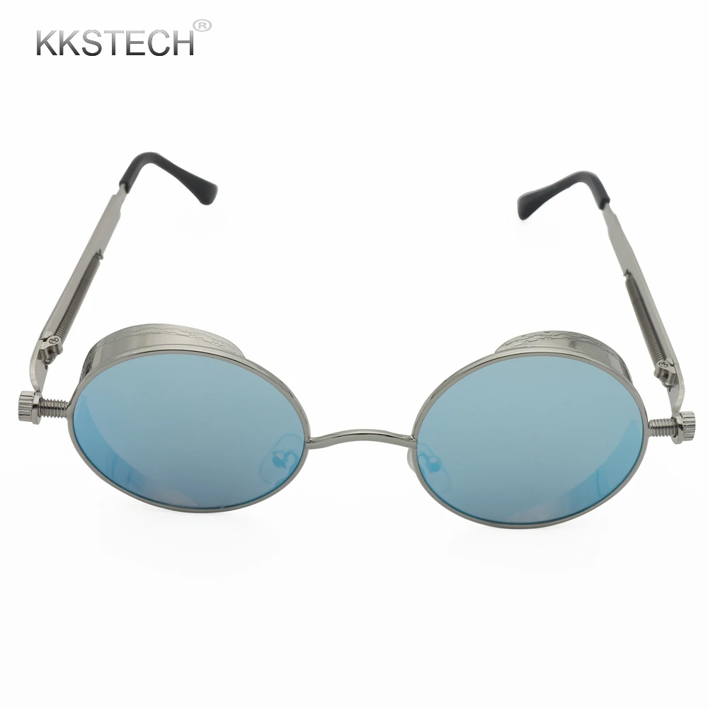 Kkstech Брендовая Дизайнерская обувь ретро поляризованные Lunettes De Soleil стимпанк