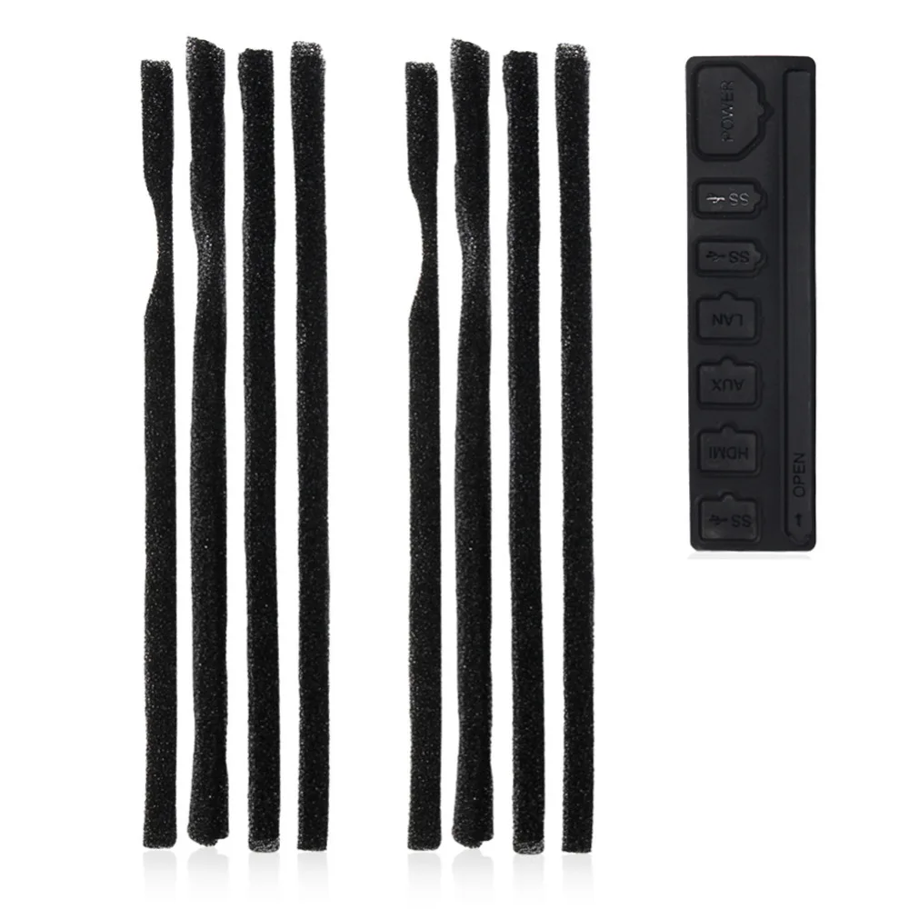 Черная губчатая Пылезащитная крышка чехол сетчатая Пробка Набор для PS4 Pro