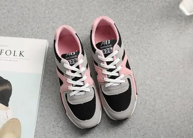 Mhysa женский, сетчатый Удобная дышащая женская повседневная обувь на плоской подошве; туфли с подошвой из вулканизированной резины повседневные модные кроссовки со шнурками L242