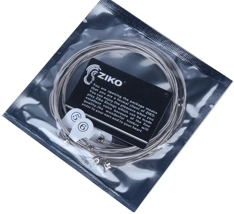 Ziko DN 009 Guitarras cuerdas 042 partes Музыкальные инструменты аксессуары 3 комплекта|Детали и для гитар| |