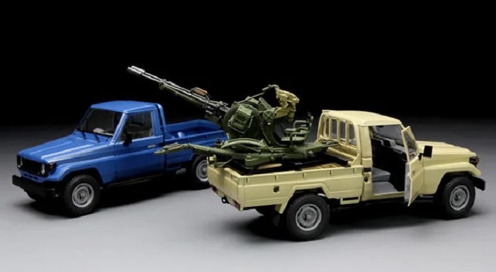 MENG VS004 1/35 весы пикап ж/ZU-23-2 пластиковая модель строительный комплект