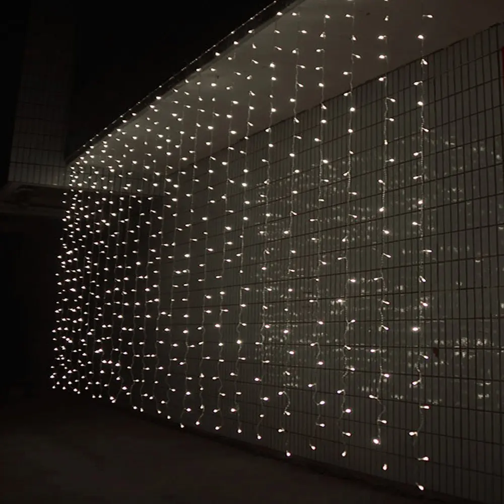 3M x 300 LED Linkable дизайн сказочные Занавески свет идеально подходит для дома сада