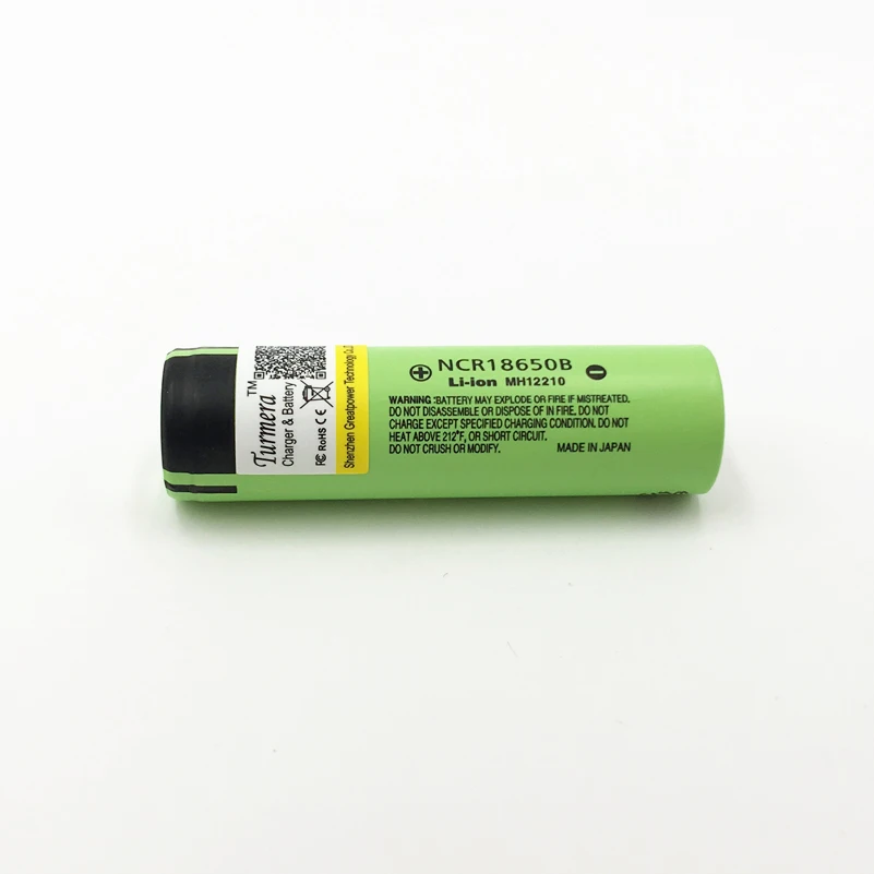 Ncr18650b 3400 мАч 3 7 в 18650 батарея для panasonic ncr18650b мА/ч нанесите на фонарик Мощность банка