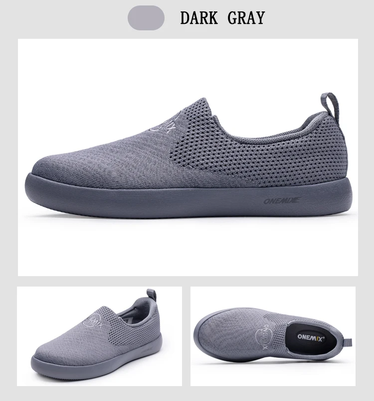 ONEMIX new men's shoes light trekking shoes women soft deodorant insoleall-match outdoor walking men Skateboarding Shoes
