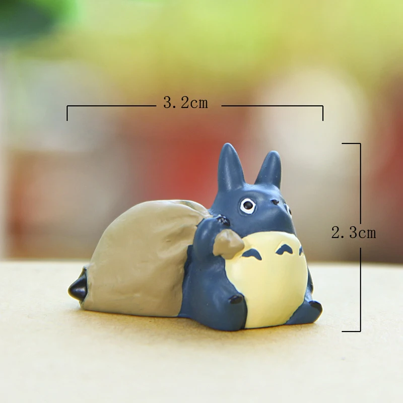 1 шт. 20 Стиль синий Тоторо Рисунок Игрушечные лошадки DIY Миядзаки Мой сосед