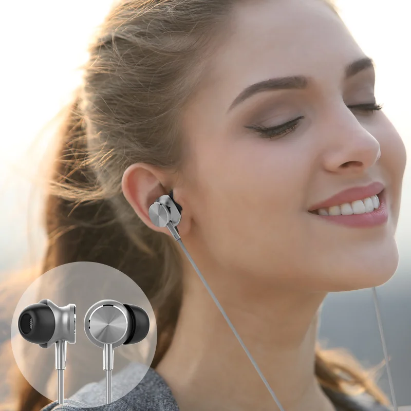 Uiisii GT500 металлический Hi Fi наушники вкладыши Наушники с шумоизоляцией плотно