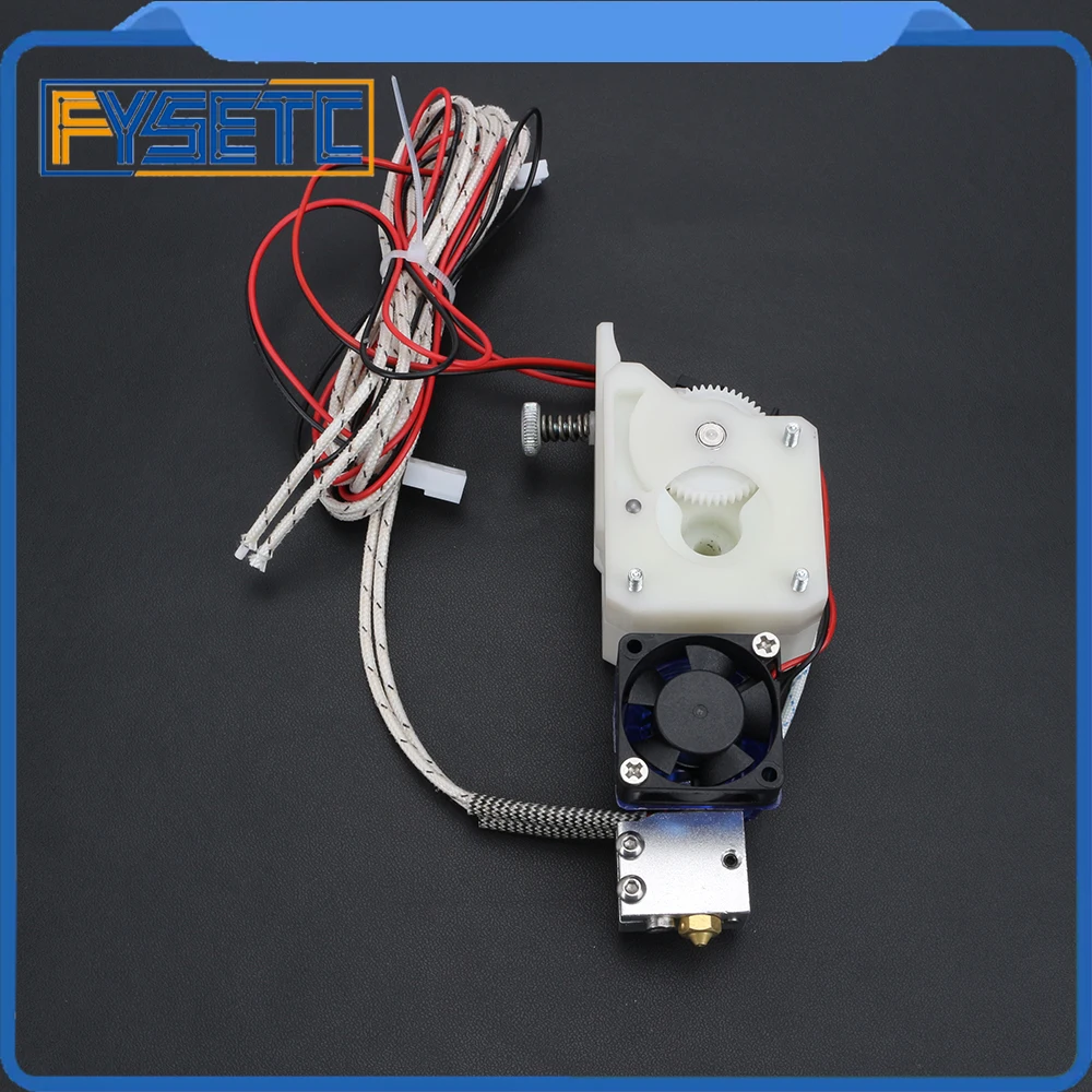 BMG экструдер алюминиевый VOLCANO HOTEND MK8 с двойным приводом PT100 для Wanhao D9 CR10 Ender 3
