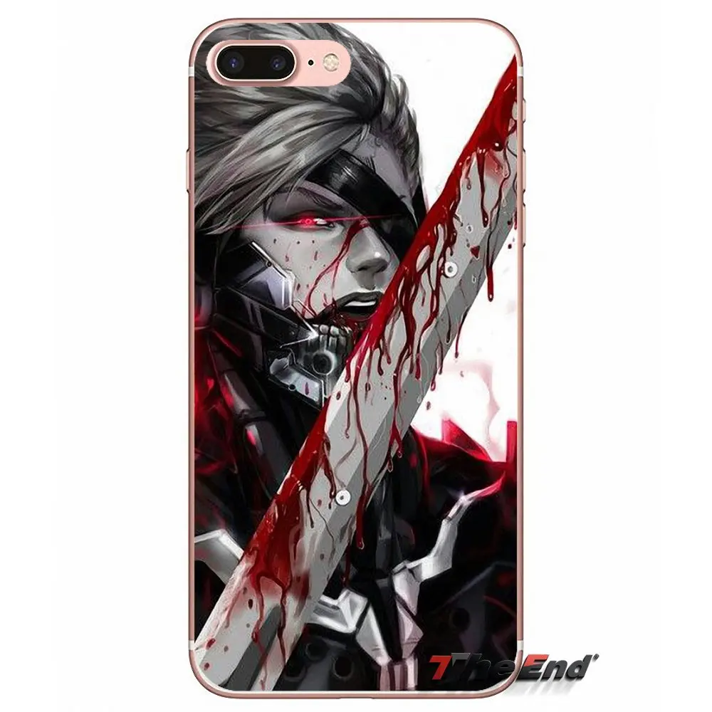 Силиконовый чехол для Samsung Galaxy S3 S4 S5 MINI S6 S7 edge S8 Plus Note 2 3 4 5 Grand Core Prime Metal Gear Rising MGS
