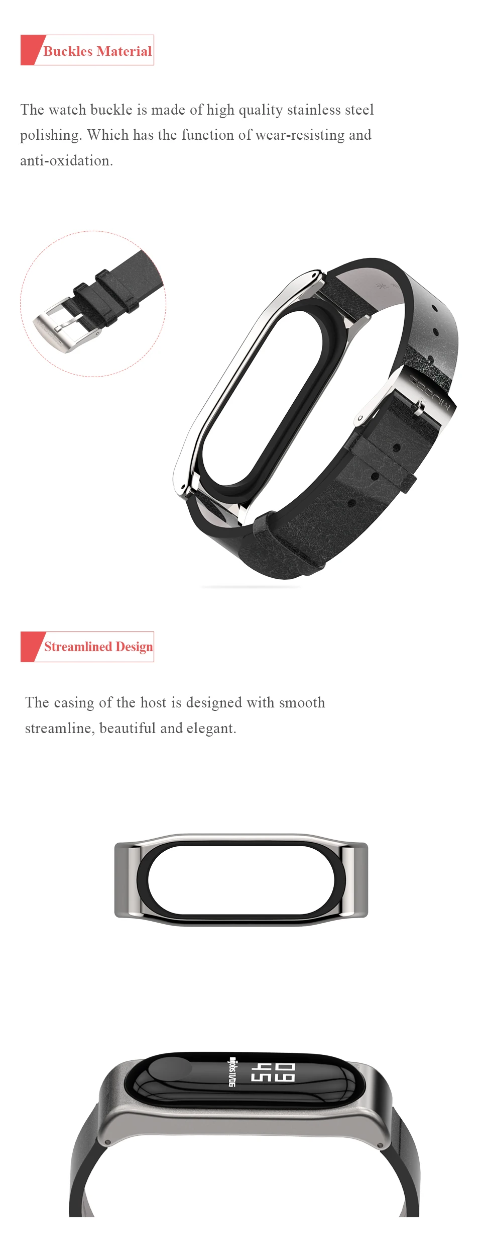 Mi jobs mi band 3 ремешок кожаный PU ремешок на запястье для Xiaomi mi ремешок 3 ремешок для смарт-часов браслет Correa mi band 4 Ремешок Браслет