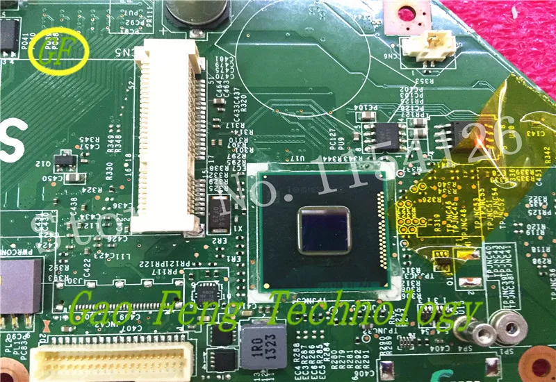 Оптом материнская плата для ноутбука MSI GE60 MS 16GC 16GC1 VER: 1 0 DDR3 неинтегрированная GTX675M