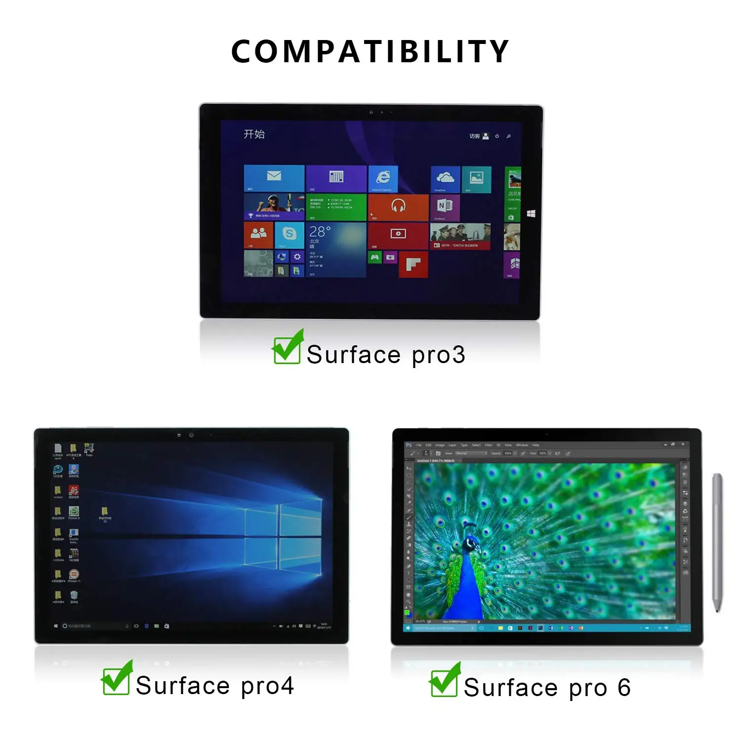 Kemile ультра тонкая клавиатура с подсветкой для microsoft surface Pro 6 Pro 5 Bluetooth клавиатура для Surface Pro 3 Pro 4 Клавиатура
